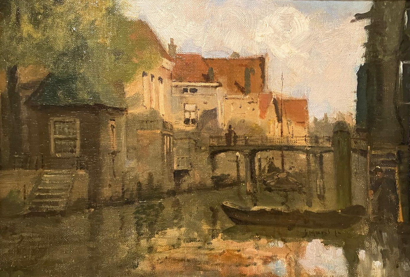 Johannes Christiaan Karel Klinkenberg, Voorstraatshaven met Pelserbrug in Dordrecht